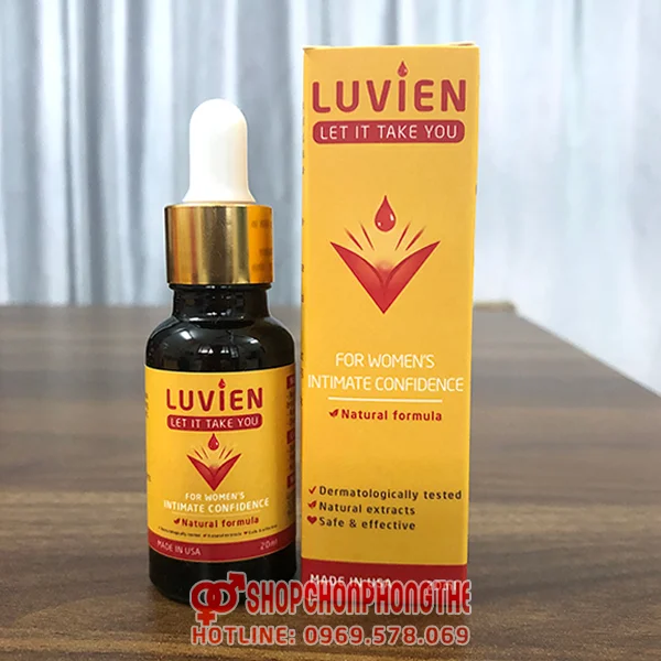 Thuốc kích dục nữ Luvien cao cấp siêu mạnh USA