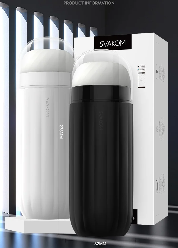 Máy rung tự động điều khiển bằng App giúp nam giới thủ dâm Svakom Samneo (2)