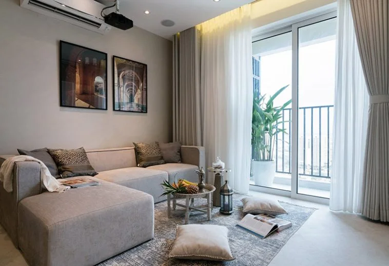 7+ Mẫu rèm cửa phòng khách chung cư đẹp, được sử dụng phổ biến hiện nay
