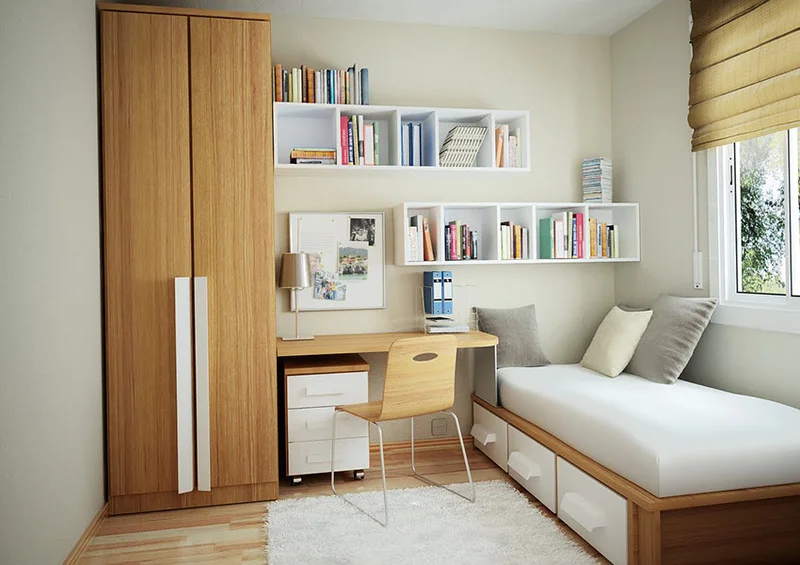 Bố trí nội thất phòng ngủ nhà cấp 4 hợp lý