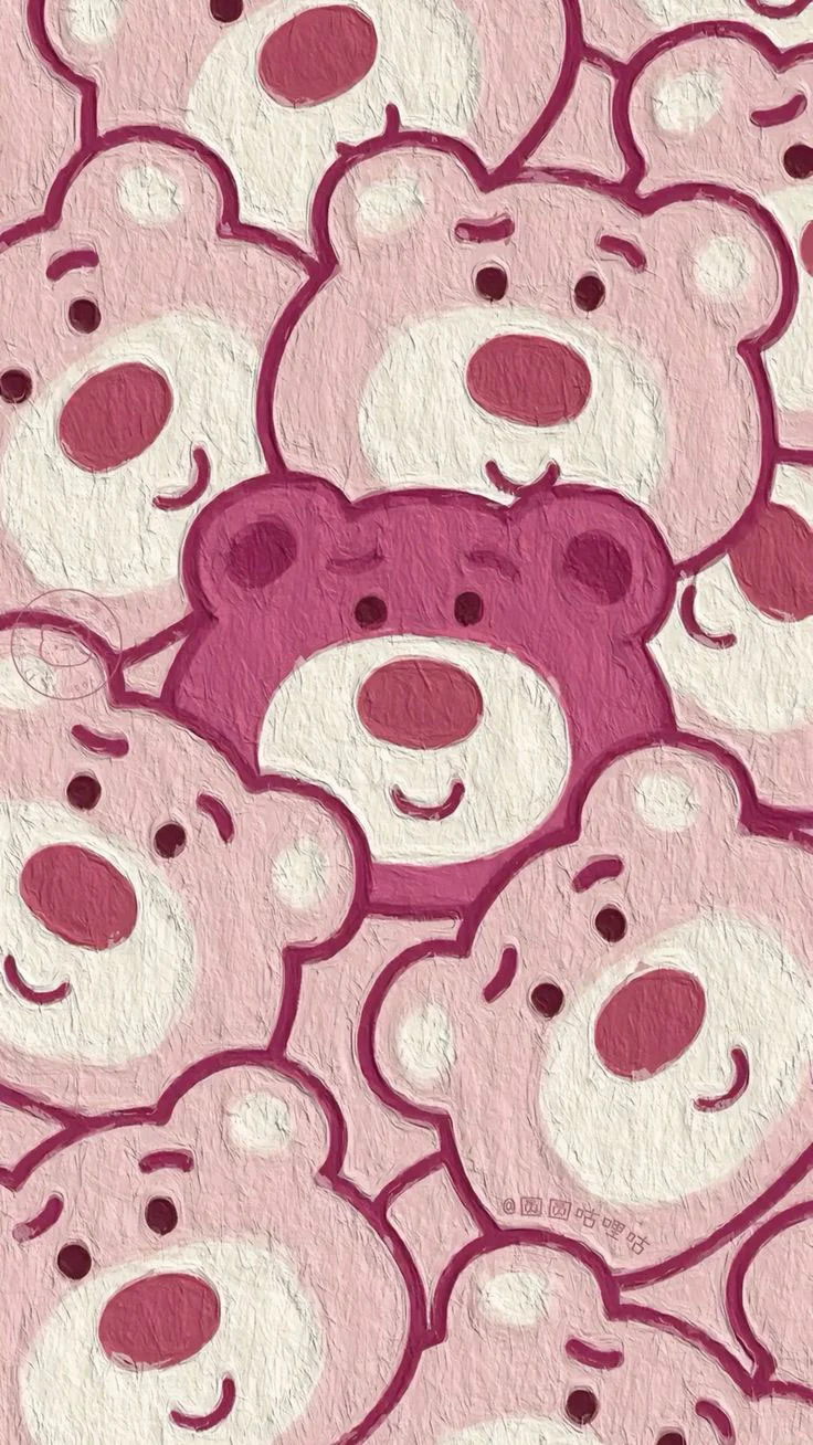 Hình nền gấu dâu Lotso cute lạc lối (5)