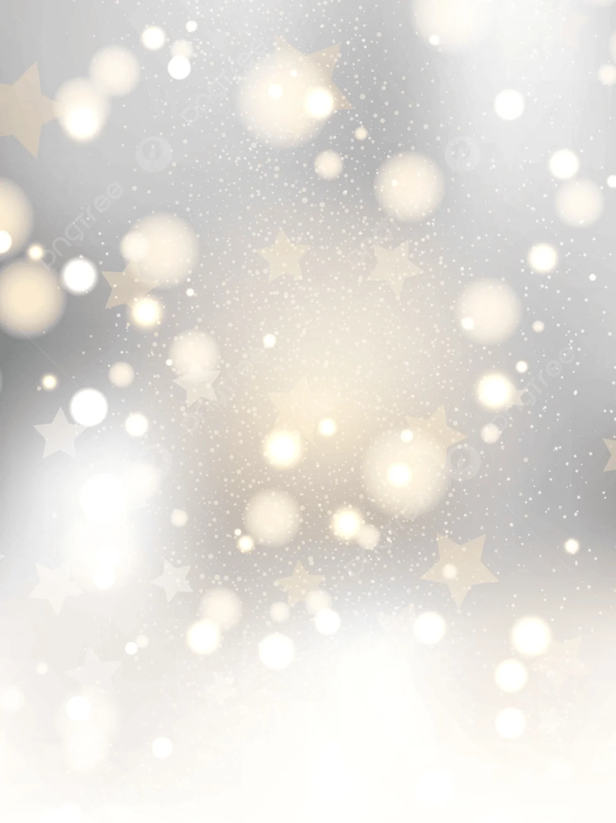 Hiệu ứng bokeh ánh sáng trắng lấp lánh