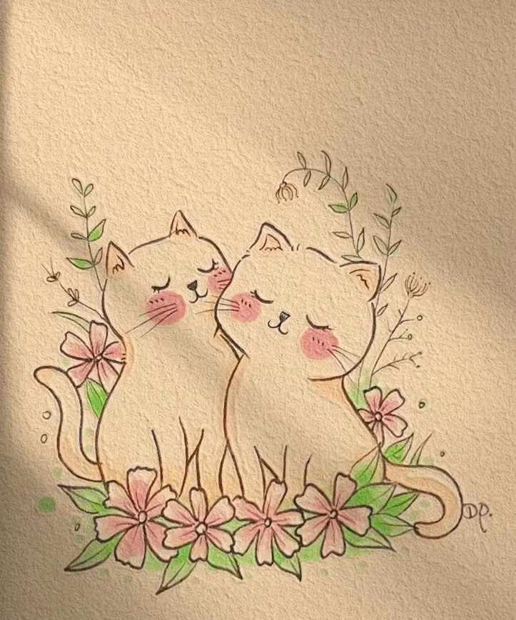 Tổng hợp +300 bức tranh vẽ con vật cute đáng yêu dễ thương | Mỹ Thuật Bụi