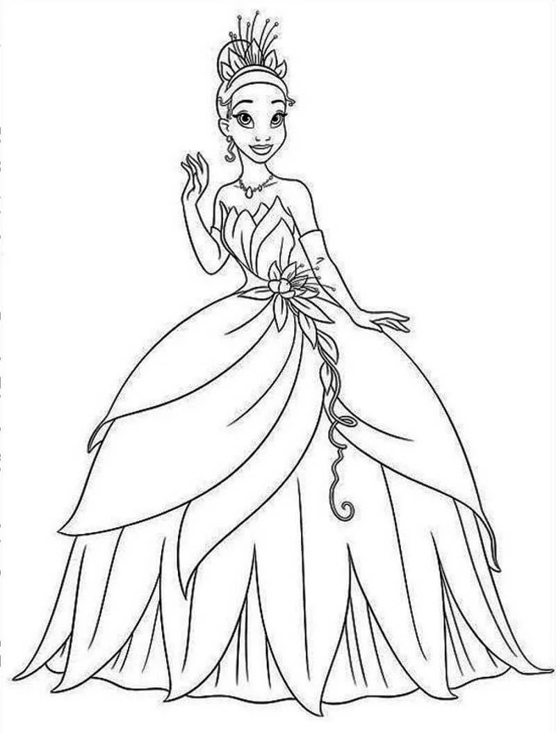Tô Màu Công Chúa Tiana