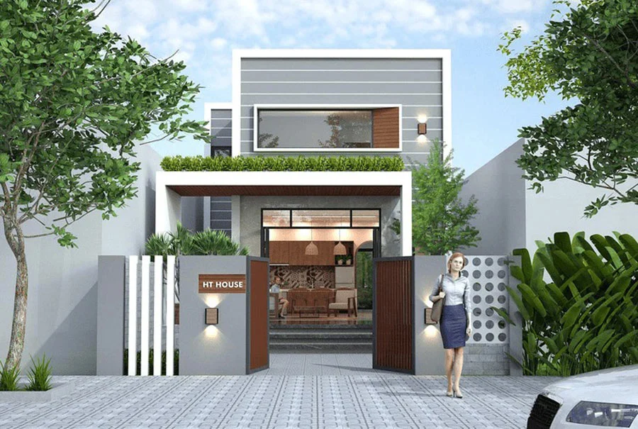 25+ mẫu nhà cấp 4 đẹp 5x20 xu hướng hiện nay