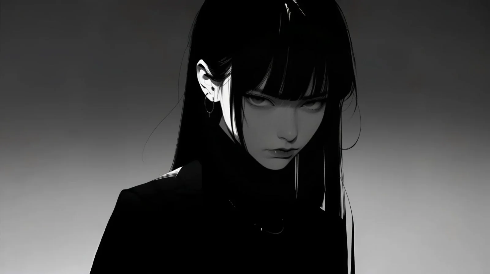 hình nền anime máy tính 4K ngầu nữ (3)
