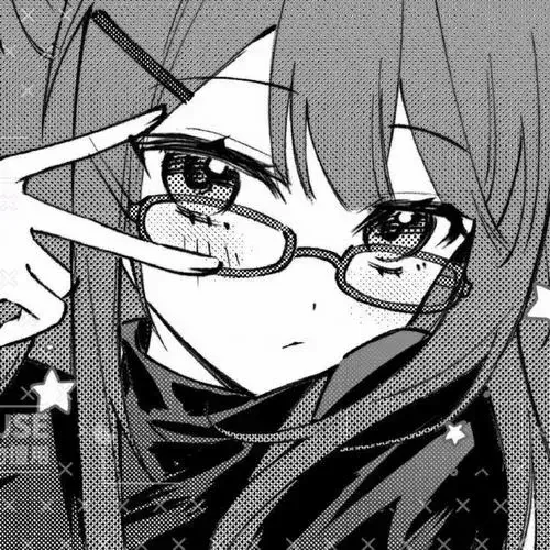 BST 150 Ảnh Avatar Anime Đen Trắng cute từ gam màu mờ ảo tới phát sáng lung linh