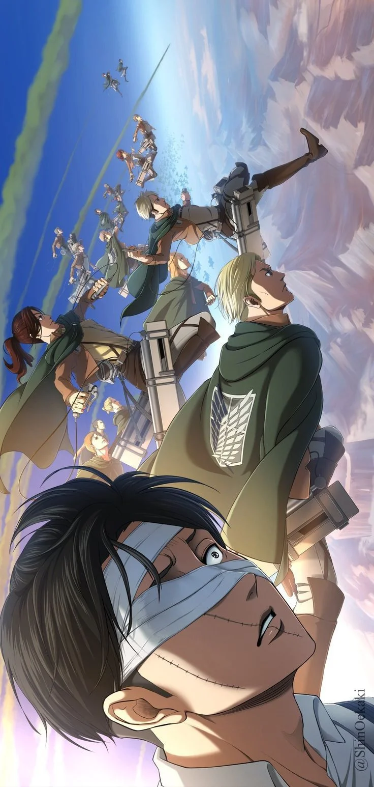 hình nền anime ngầu attack on titan (2)