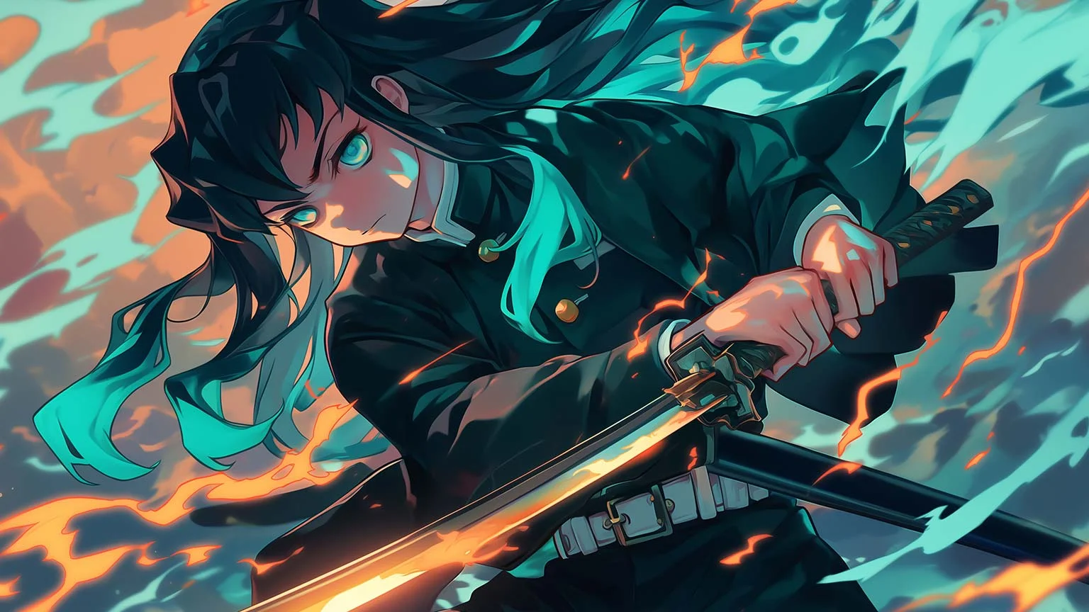 hình nền máy tính anime 4K