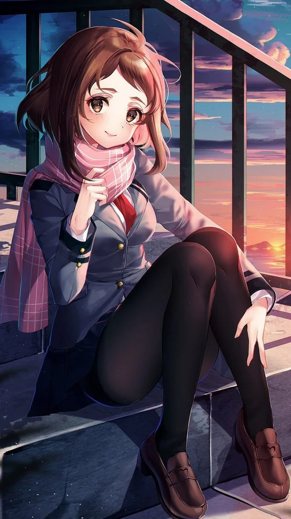 Hinh anime nu ngau don gian