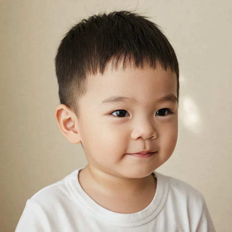 kiểu tóc đẹp cho bé trai 1-2 tuổi (3)