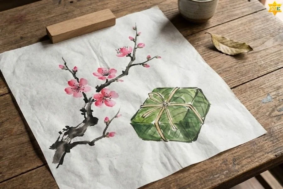 Bí quyết lựa chọn chủ đề vẽ tranh tết đơn giản mà đẹp