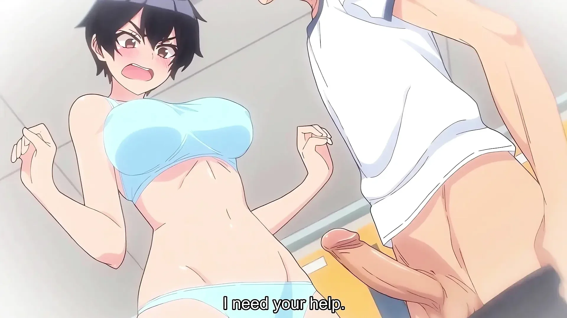 Hình ảnh anime hentai học sinh trong phòng