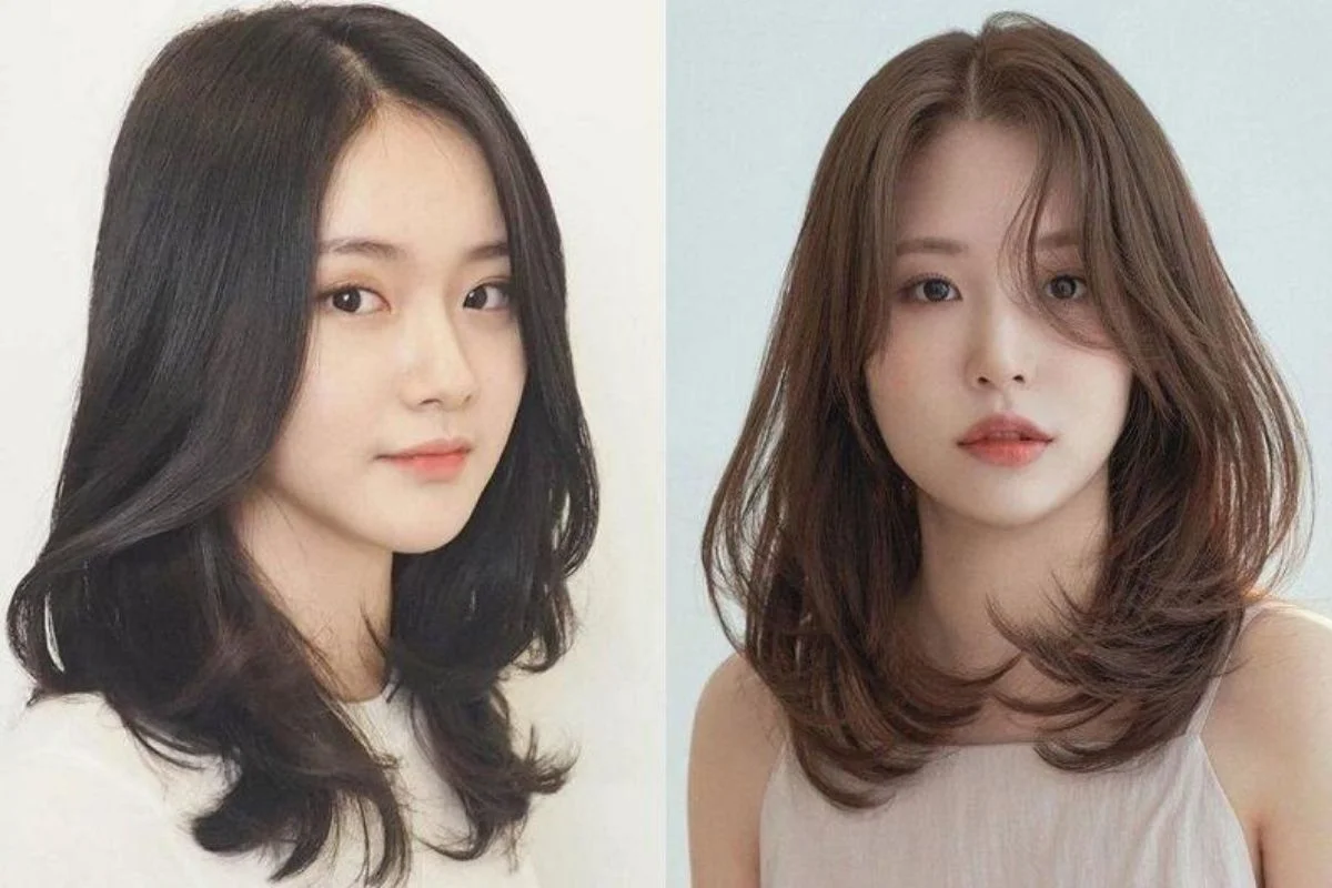 Các kiểu tóc lửng cho mặt tròn có làm mặt to hơn không?