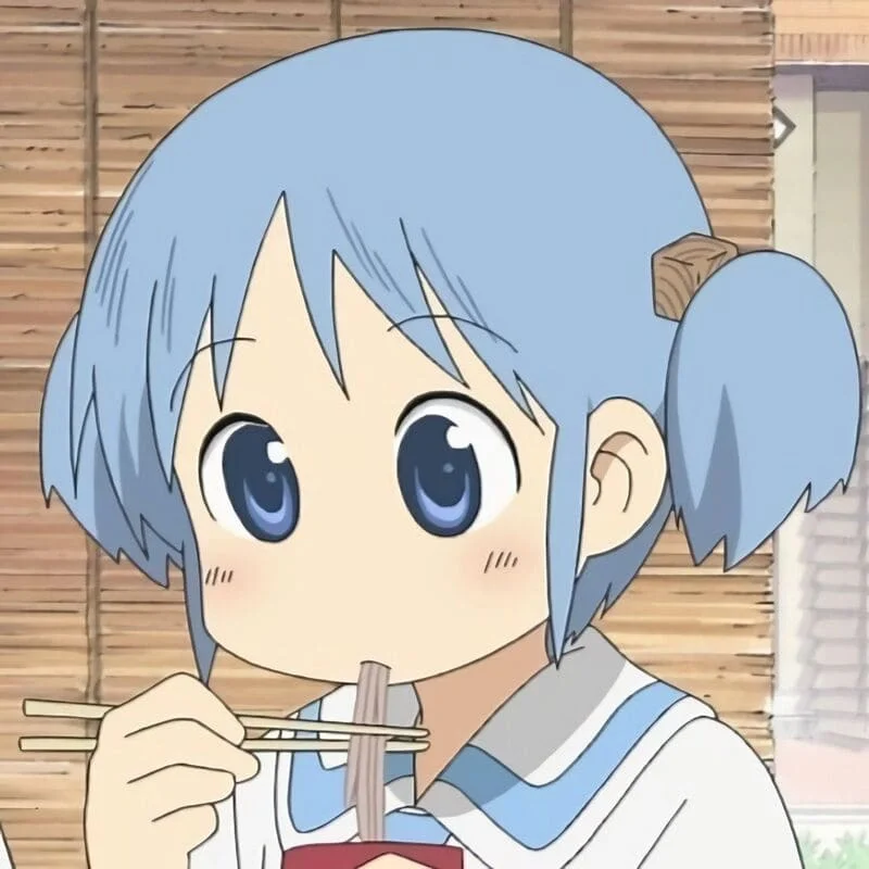 Hình ảnh đại diện Avatar anime cute ăn mì