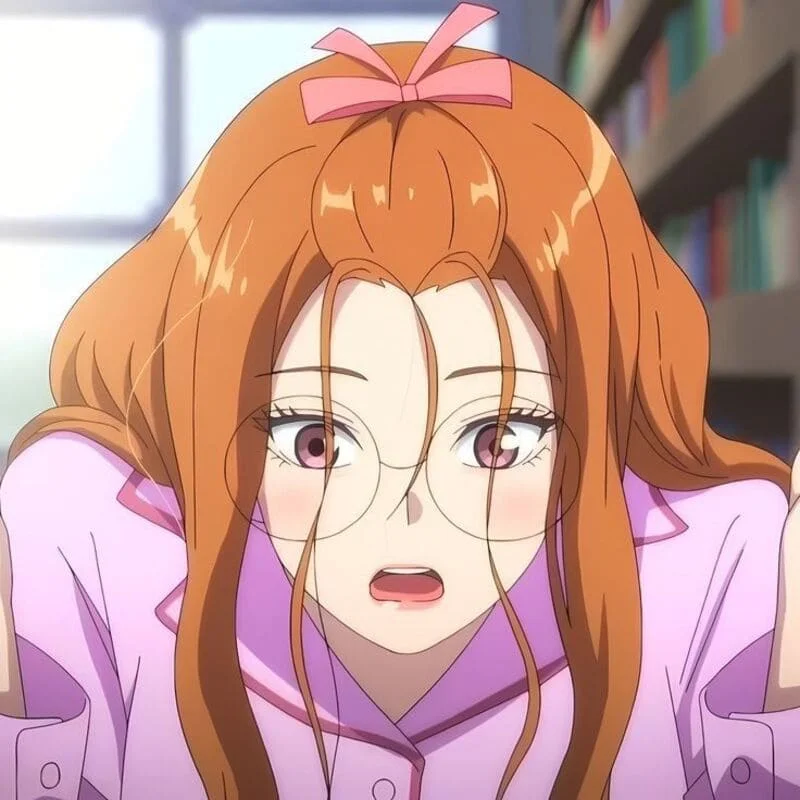ảnh avatar anime nữ hoảng sợ