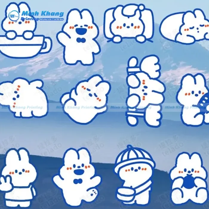 99+ Mẫu Sticker Cute Đẹp, Dễ Thương Dành Để Trang Trí