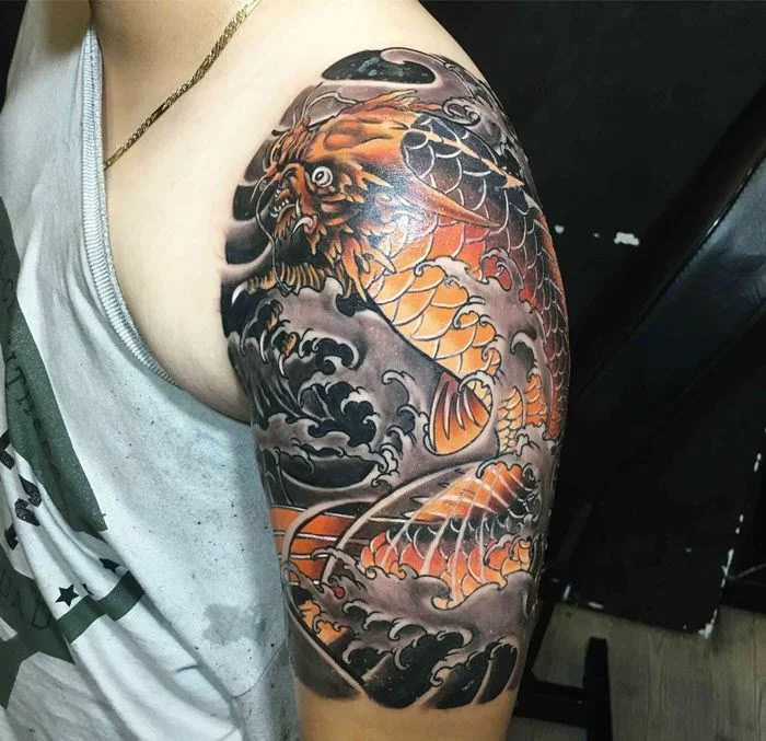 Những mẫu hình xăm Nhật cổ bắp tay đẹp và ý nghĩa nhất