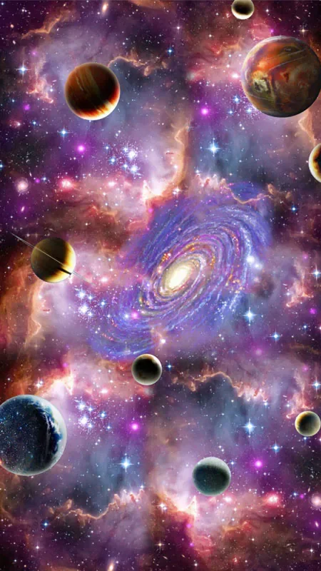 Hình nền Galaxy 3D full HD - hình 3
