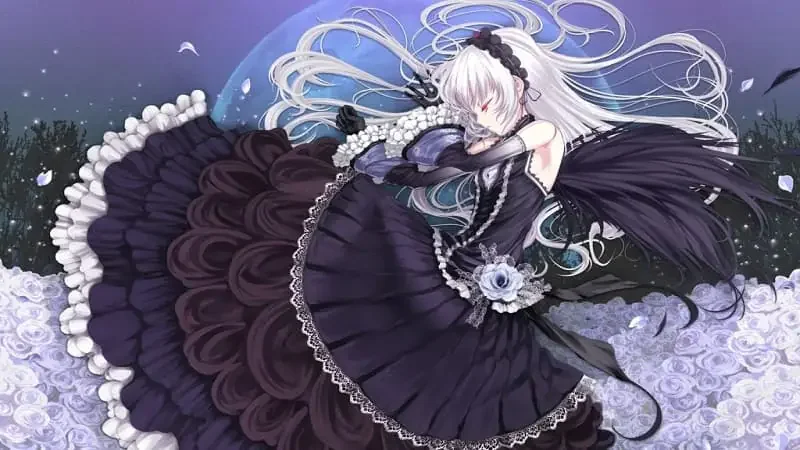 Hình nền máy tính Anime ngầu nữ - hình 4