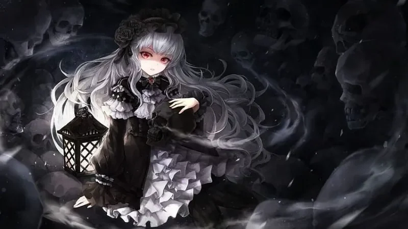Hình nền máy tính Anime ngầu nữ - hình 3