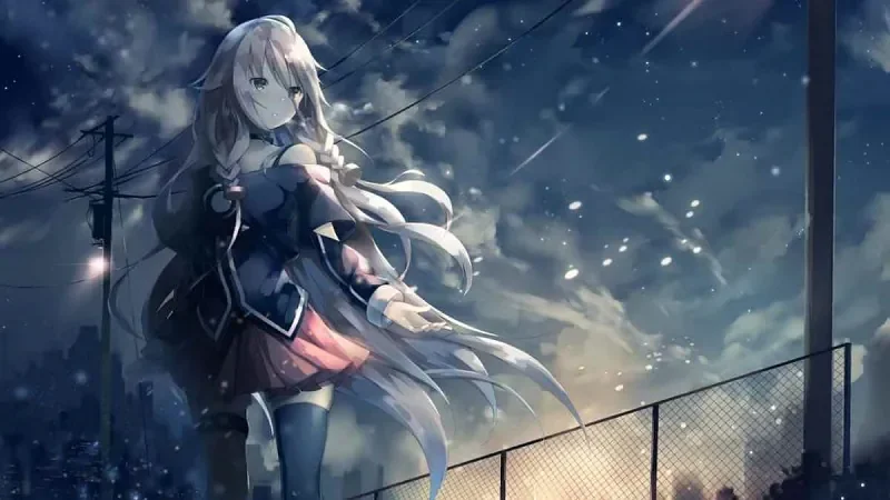 Hình nền máy tính Anime ngầu nữ - hình 10