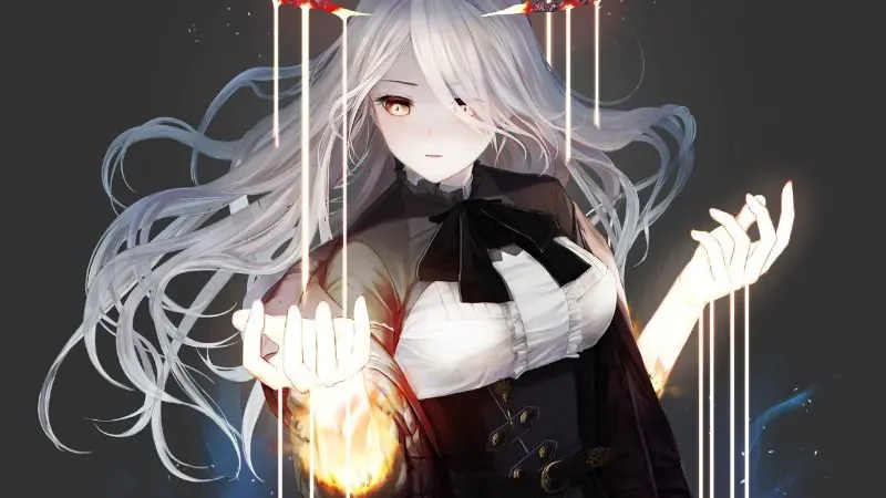 Hình nền máy tính Anime ngầu nữ - hình 7
