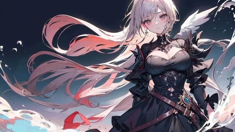 Hình nền máy tính Anime ngầu nữ - hình 6